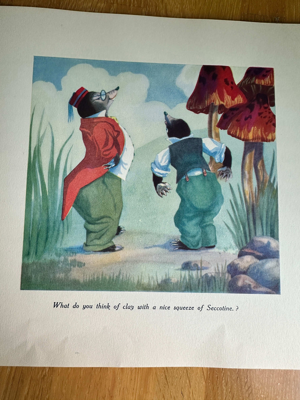 1945*1st* The House The Moles Built - Dorothy Burroughes (Hutchinson & Co Ltd)