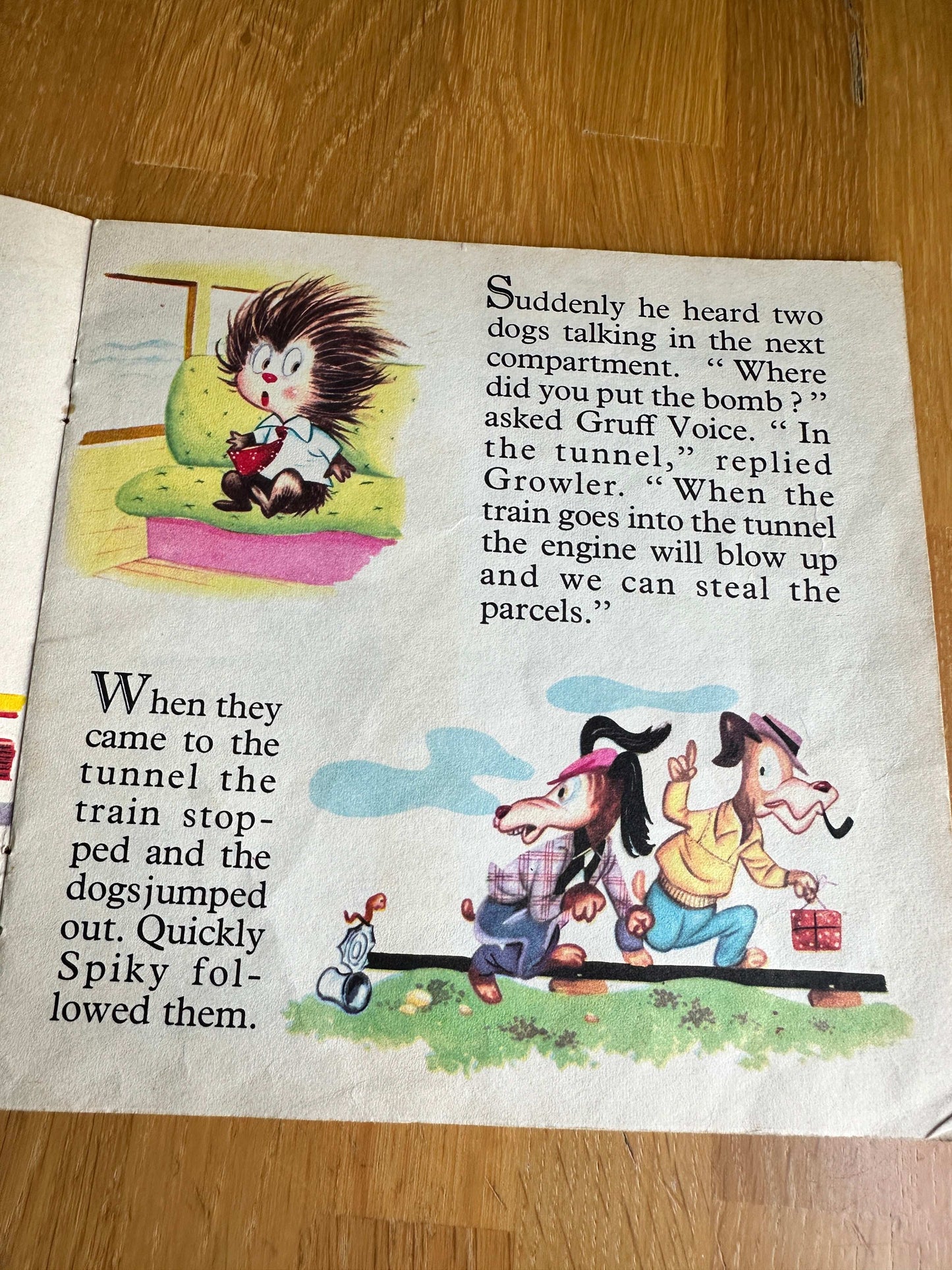 1960’s A Hedgehog Called Spiky - Once Upon A Time Series Printed In Holland