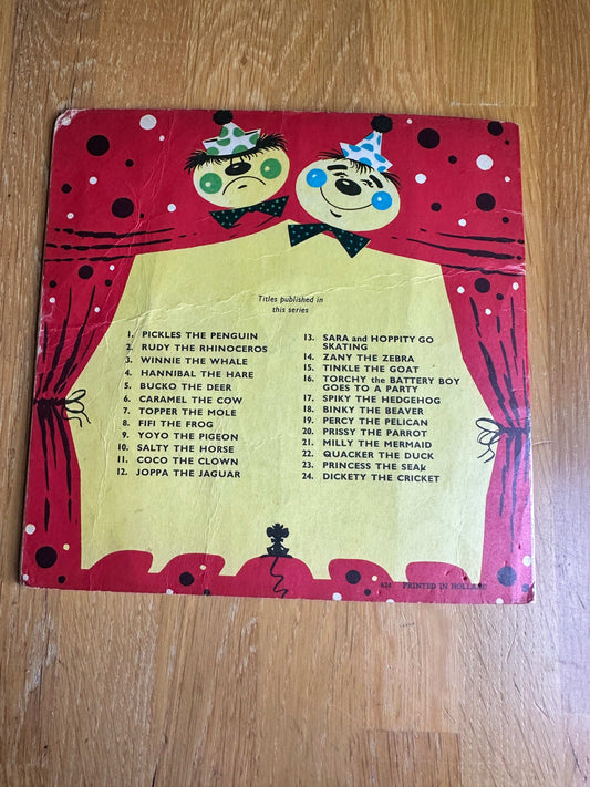 1960’s A Cricket Called Dickety - Once Upon A Time Series Printed In Holland