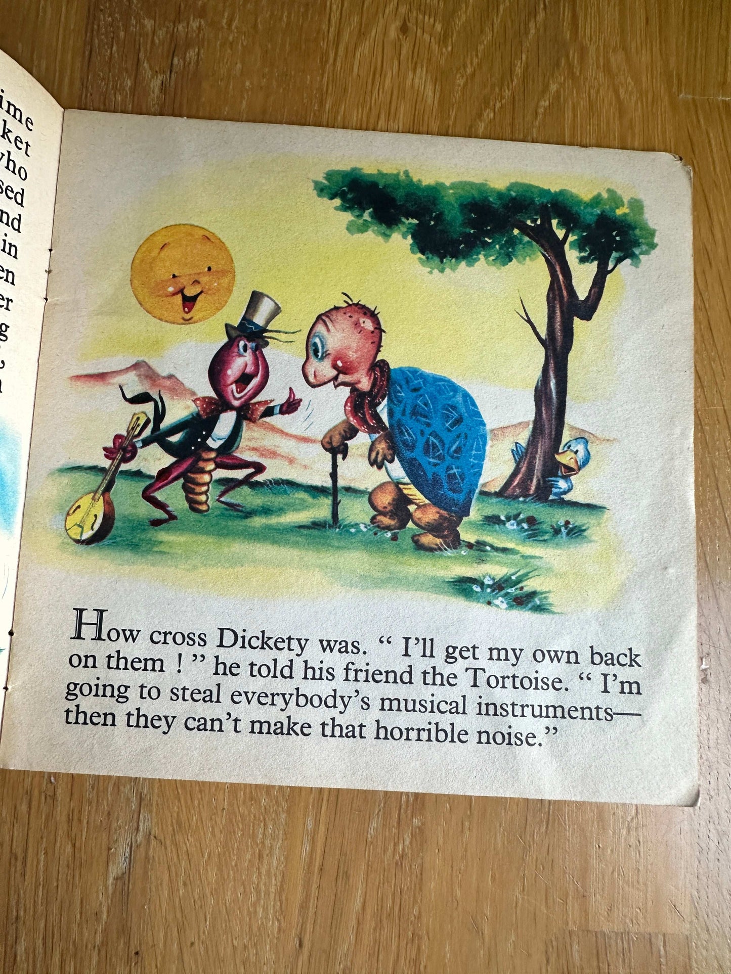 1960’s A Cricket Called Dickety - Once Upon A Time Series Printed In Holland