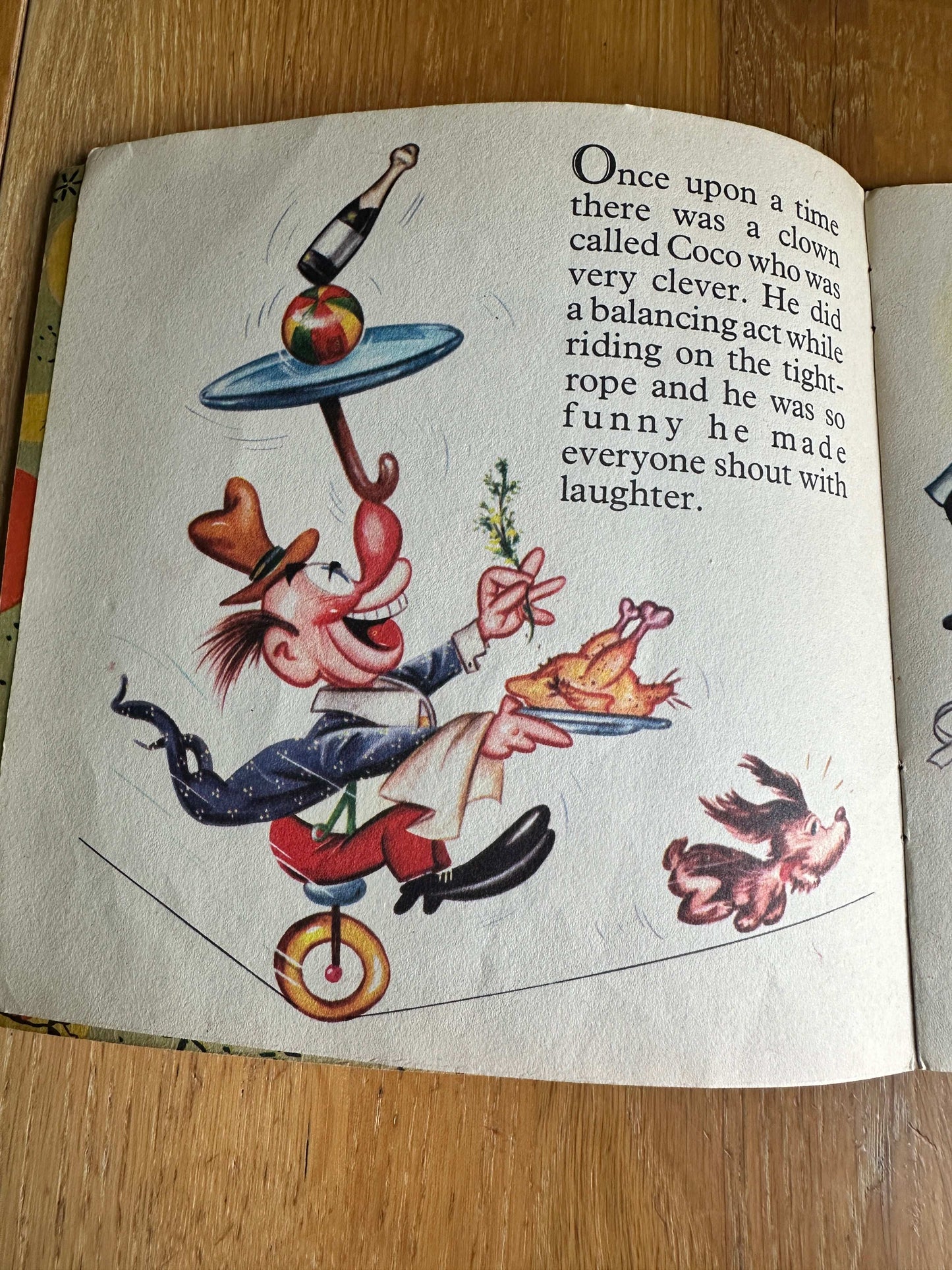 1960’s A Clown Called Coco - Once Upon A Time Series Printed in Holland