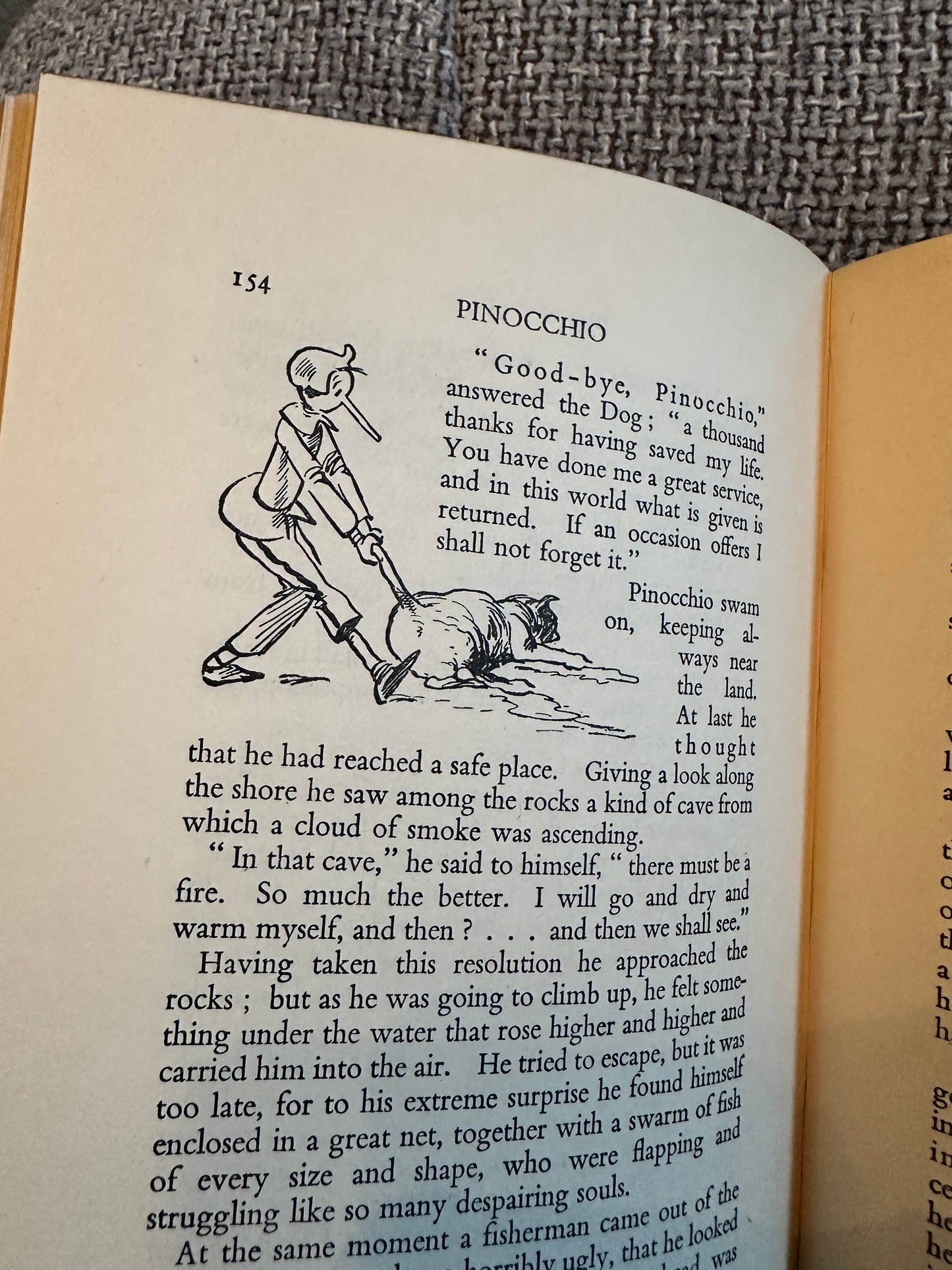 1947 Pinocchio: The Story Of A Puppet - Carlo Collodi(Kurt Wiese & Ruth Gervis Illust) Thomas Nelson & Sons Ltd - Honeyburn Books (UK)