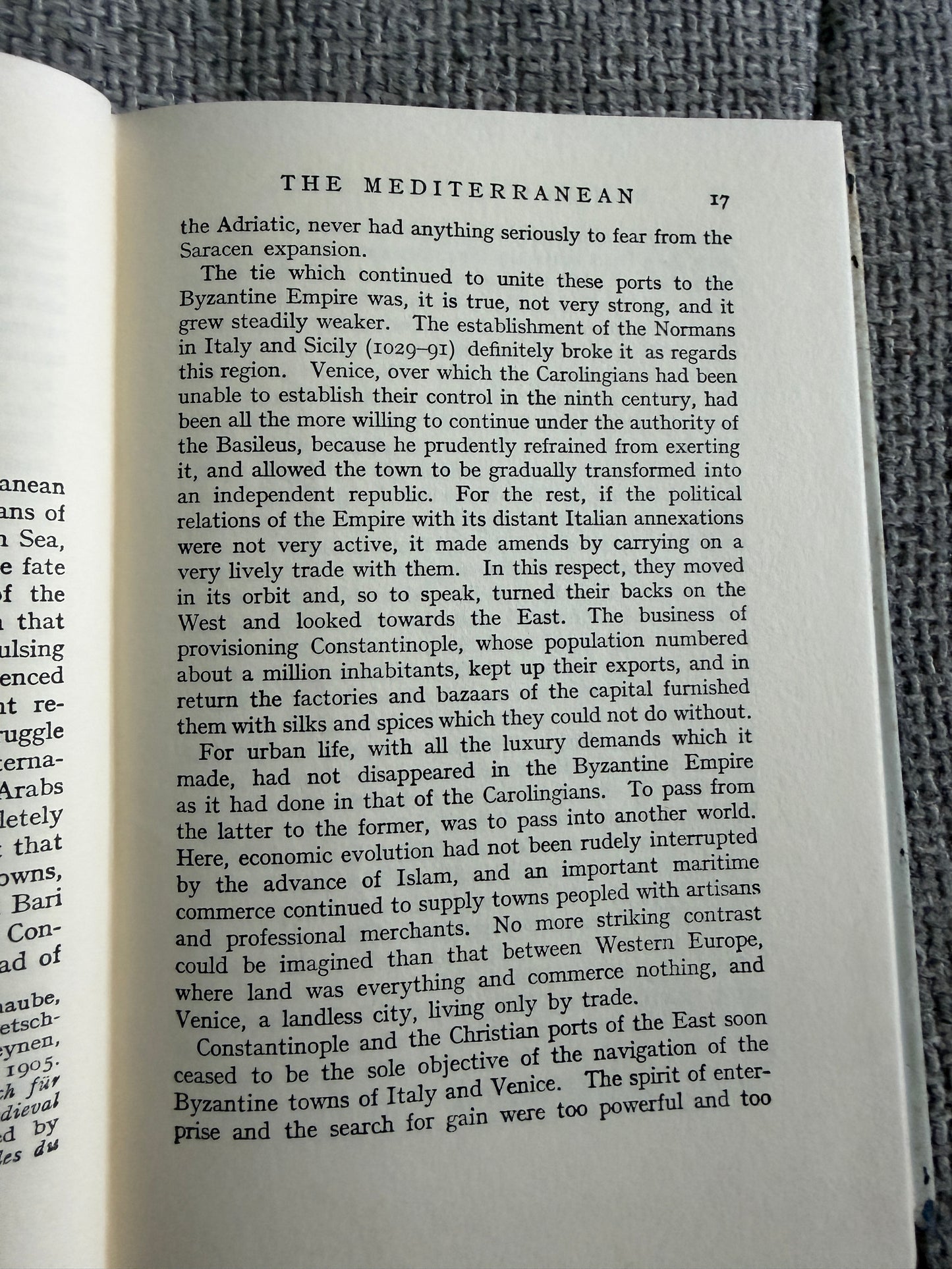 1965 Economic & Social History Of Medieval Europe - Professor H. Pirenne (Routledge & Kegan Paul)