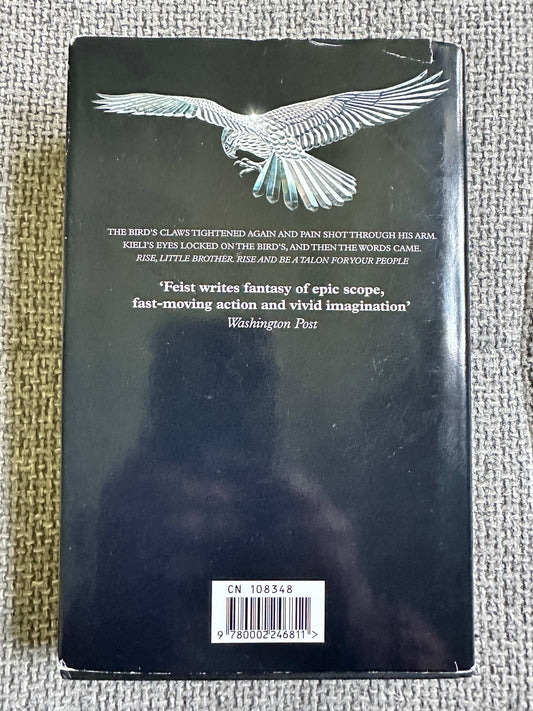 2005 Talon Of The Silver Hawk (Conclave of Shadows Book 1) Raymond E. Feist (BCA)
