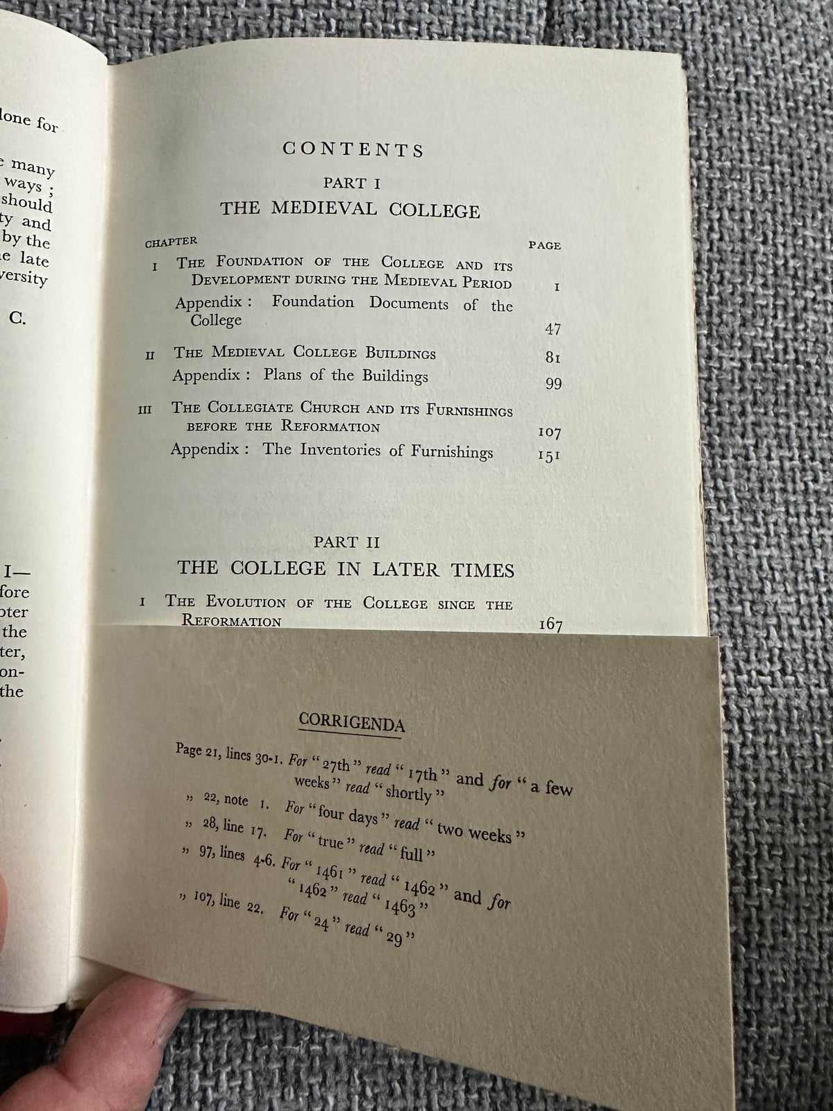 1950*1st* The College Of St. Salvator Its Foundation & Development Including A Selection Of Documents - Ronald G. Cant (Oliver & Boyd Publisher) - Honeyburn Books (UK)
