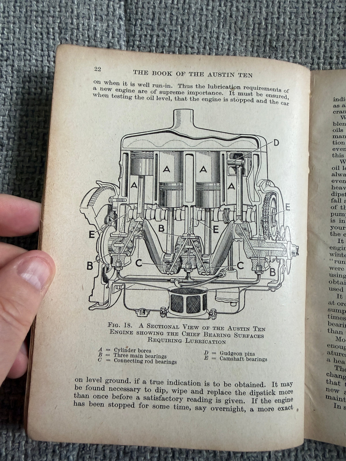 1950 The Book Of The Austin Ten - Staton Abbey (Sir Isaac Pitman & Sons Ltd)