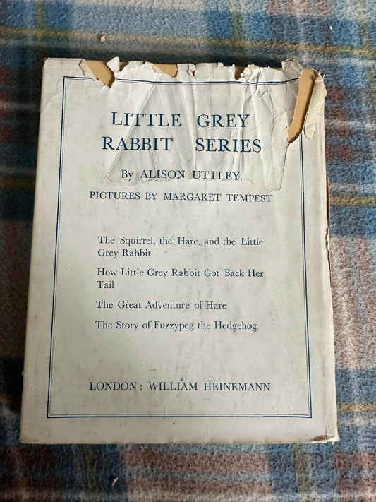 1952 The Squirrel, The Hare & The Little Grey Rabbit - Alison Uttley(Margaret Tempest illustration)Collins - Honeyburn Books (UK)