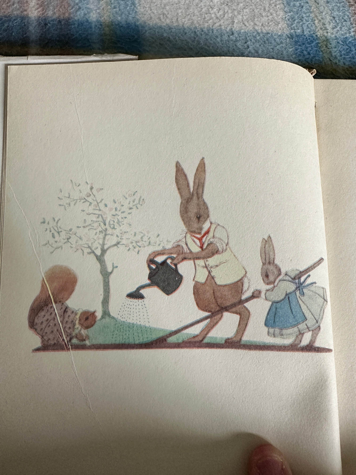 1952 The Squirrel, The Hare & The Little Grey Rabbit - Alison Uttley(Margaret Tempest illustration)Collins - Honeyburn Books (UK)