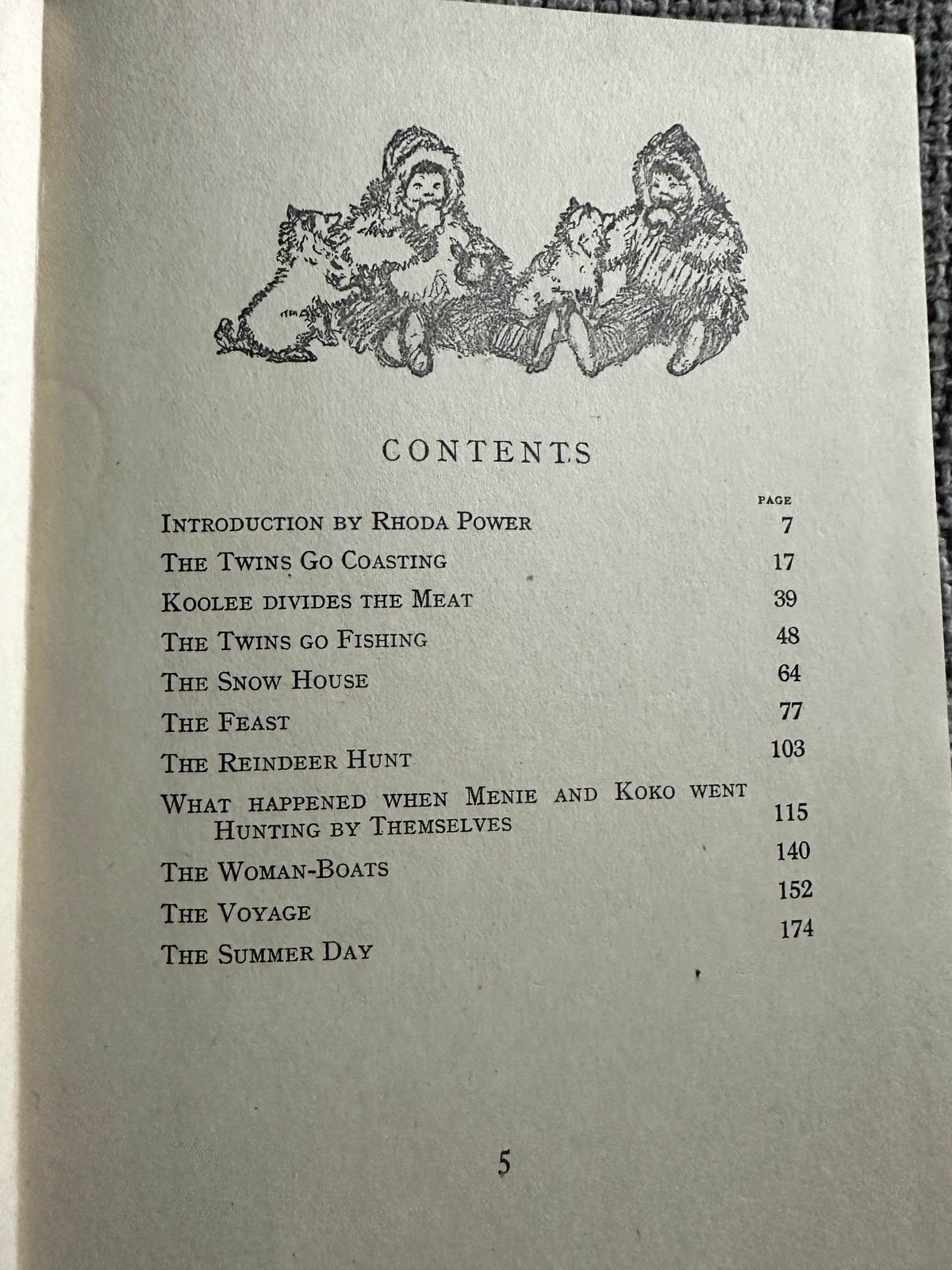 1946 The Eskimo Twins - Lucy Fitch Perkins(intro Rhoda Power)Jonathan Cape - Honeyburn Books (UK)