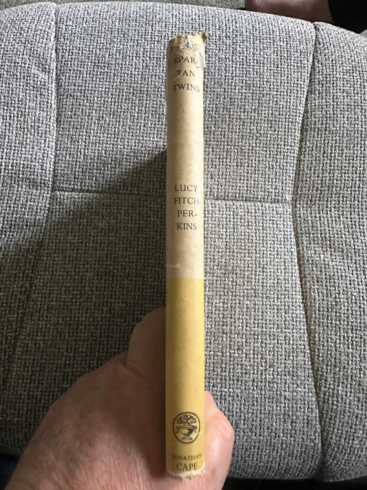 1946 The Spartan Twins - Lucy Fitch Perkins(Rhoda Power intro)Jonathan Cape - Honeyburn Books (UK)