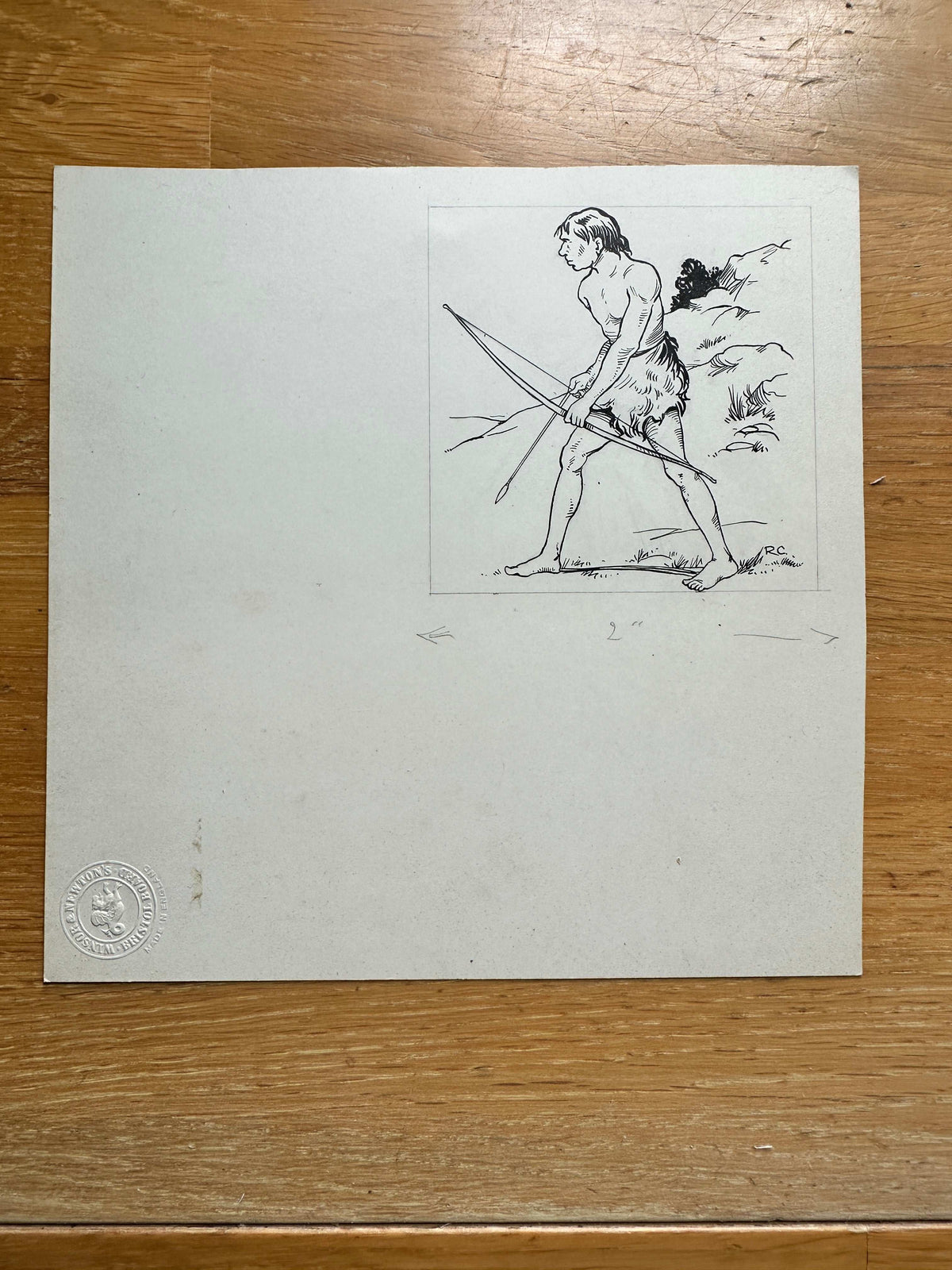 Rene Cloke (1904–1995)These are excellent examples of original ink illustrations by Rene Cloke, and based on the content, style, and markings, they’re very likely production artwork for a children’s educational or history book (possibly mid-20th century).