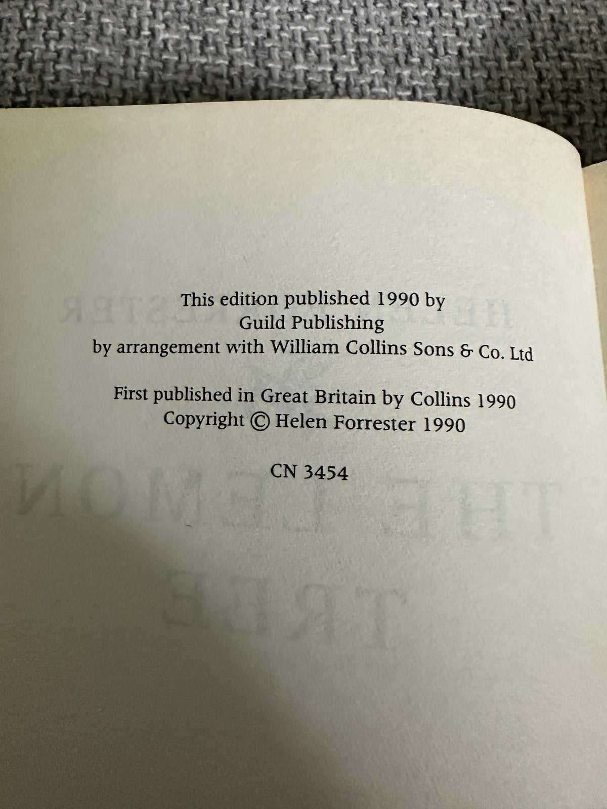 1990 The Lemon Tree - Helen Forrester (Guild Publication)