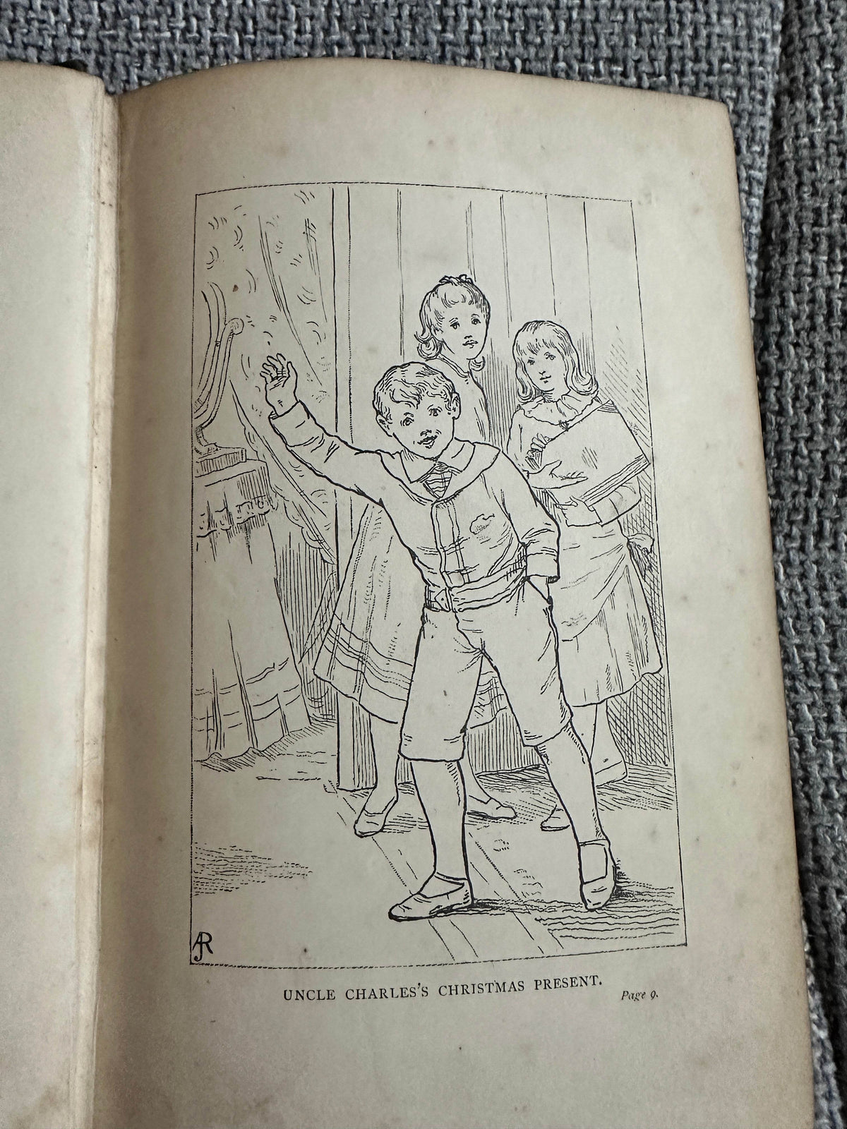 1890 The Children’s Mirror(A Treasury Of Stories) Cousin Kate(Thomas Nelson & Sons publisher - Honeyburn Books (UK)