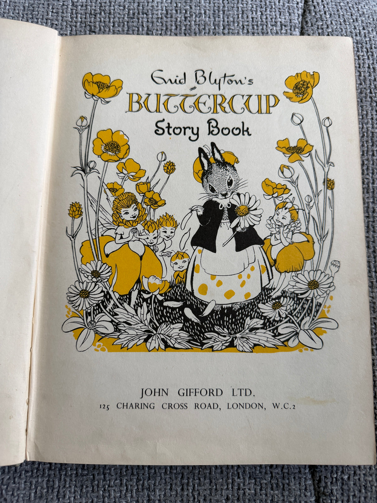 1951*1st* The Buttercup Story Book - Enid Blyton (Hilda Boswell illust) John Gifford Ltd publisher