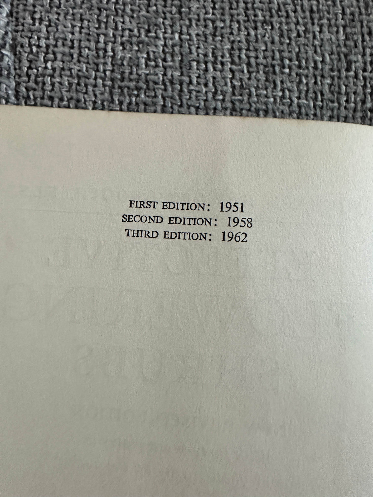 1962 Effective Flowering Shrubs - Michael Haworth-Booth(Collins) - Honeyburn Books (UK)