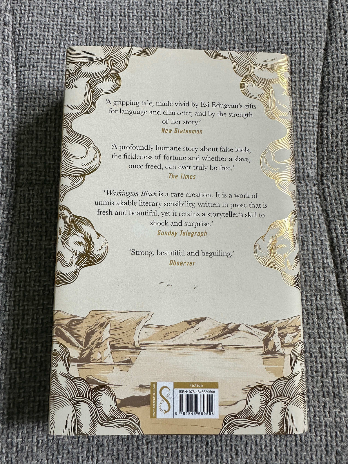 2018*1st* Washington Black - Esi Edugyan (Serpent’s Tail Publisher)