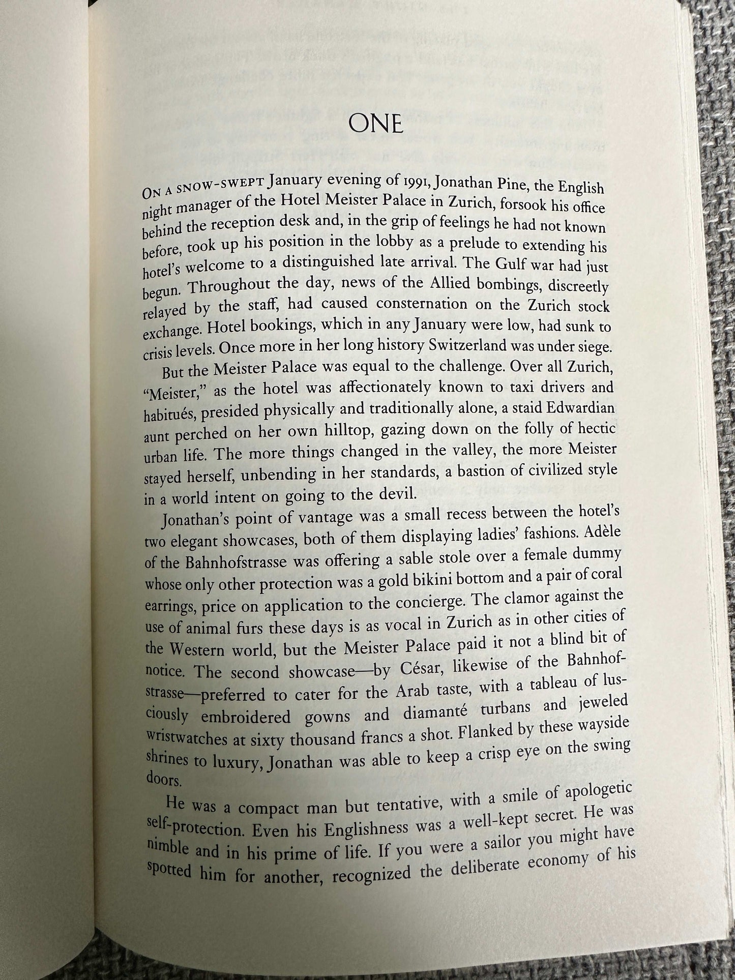 1993*1st* The Night Manager - John Le Carré (Alfred Knopf Publisher)