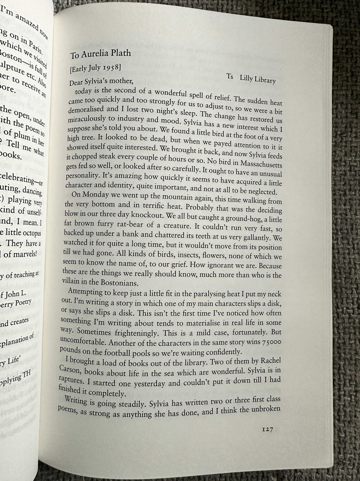 2007 Letters Of Ted Hughes - Christopher Reid (Faber & Faber)