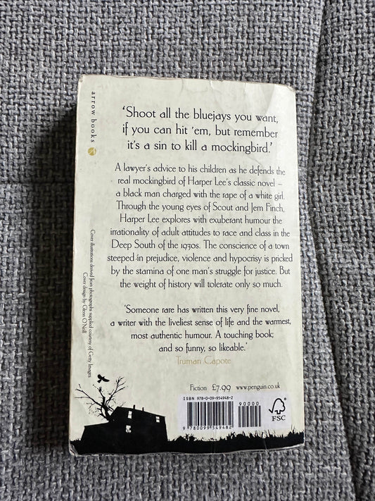 2010 To Kill A Mockingbird - Harper Lee (Arrow Books)60th Anniversary Edition - Honeyburn Books (UK)