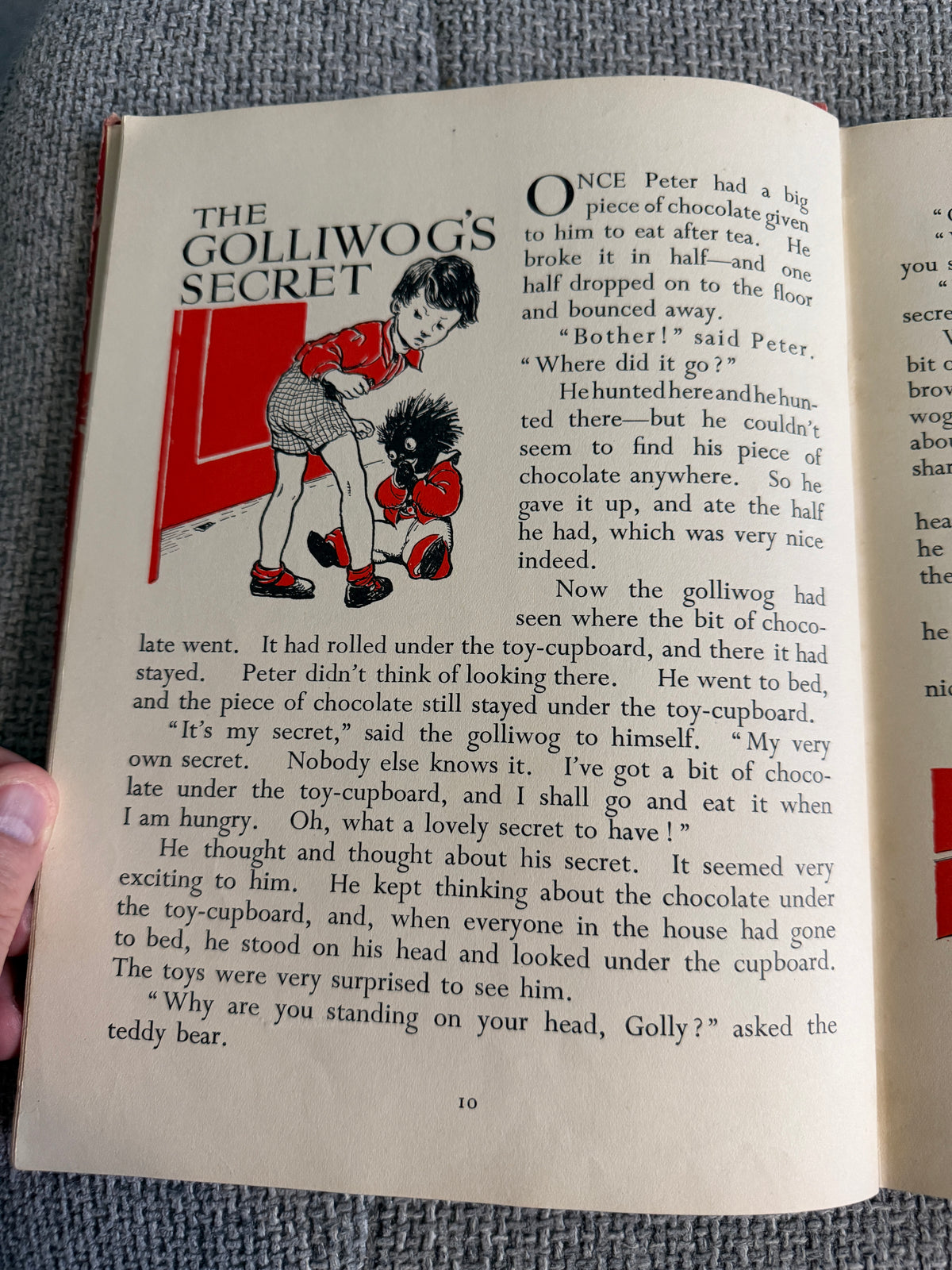 1950 Foyle’s Flower Story Book: Poppy Story Book - Enid Blyton (Kathleen Gell illust) John Gifford Ltd