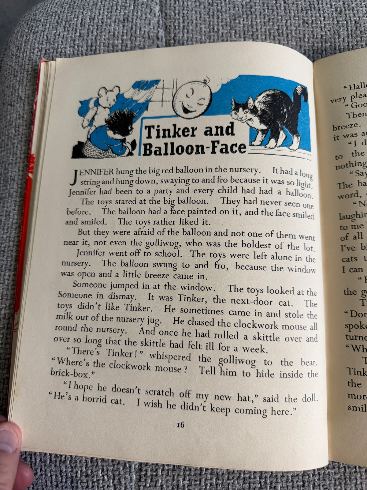 1950 Foyle’s Flower Story Book: Poppy Story Book - Enid Blyton (Kathleen Gell illust) John Gifford Ltd