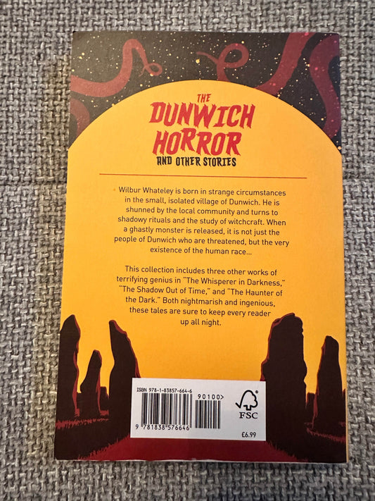 2020 The Dunwich Horror & Other Stories - H.P. Lovecraft(Arcturus Holdings Ltd) - Honeyburn Books (UK)