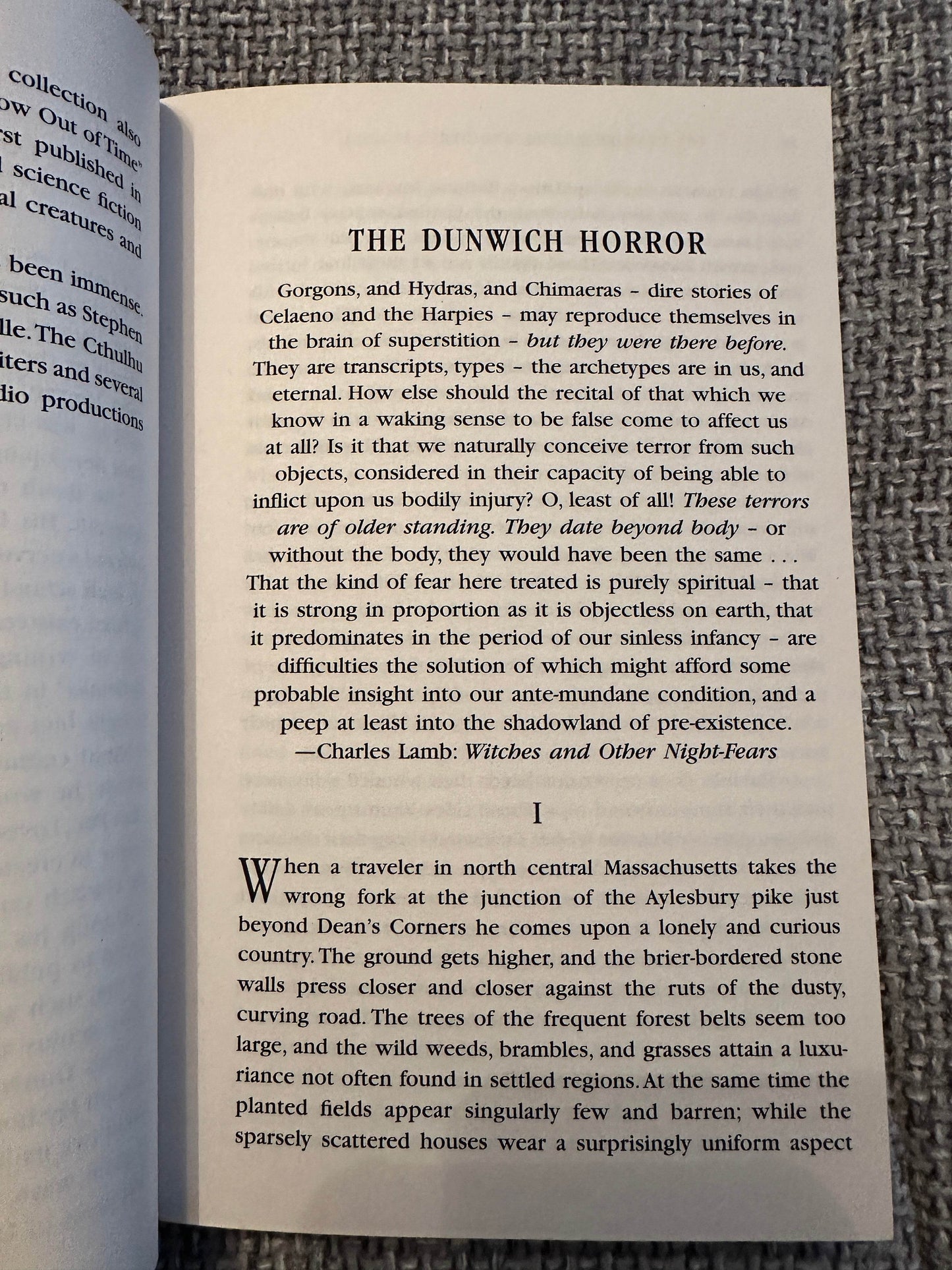 2020 The Dunwich Horror & Other Stories - H.P. Lovecraft(Arcturus Holdings Ltd) - Honeyburn Books (UK)