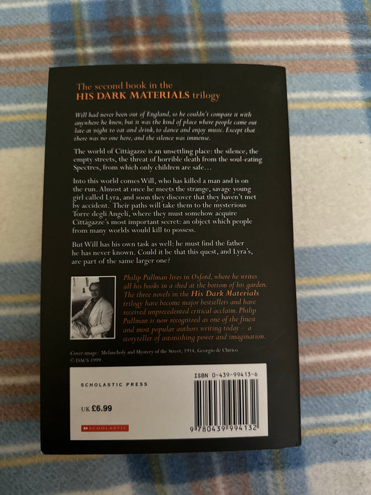 2001*1st* The Subtle Knife - Philip Pullman(Scholastic Press) - Honeyburn Books (UK)