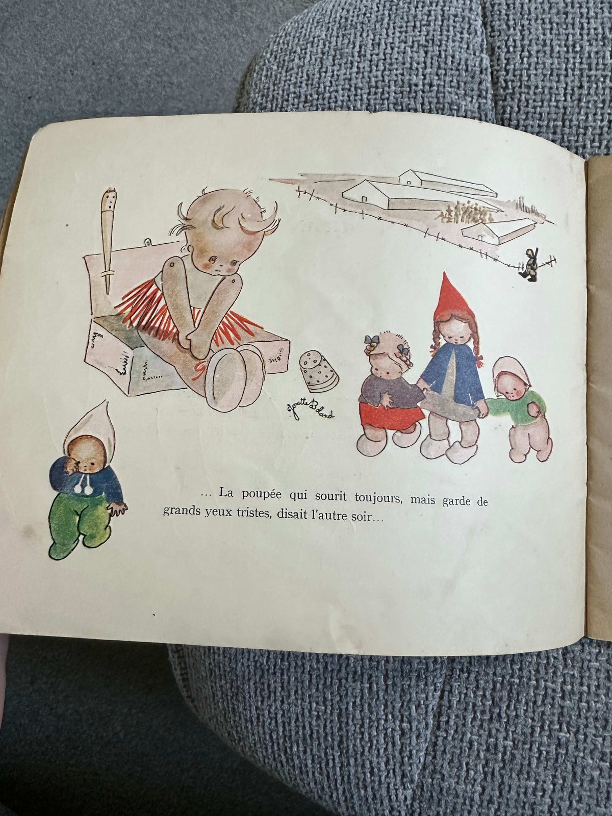 1945*1st* La Poupée du Stalag - Lily Lambert (Illust Josette Boland) Charles Dessart Pub Bruxelles