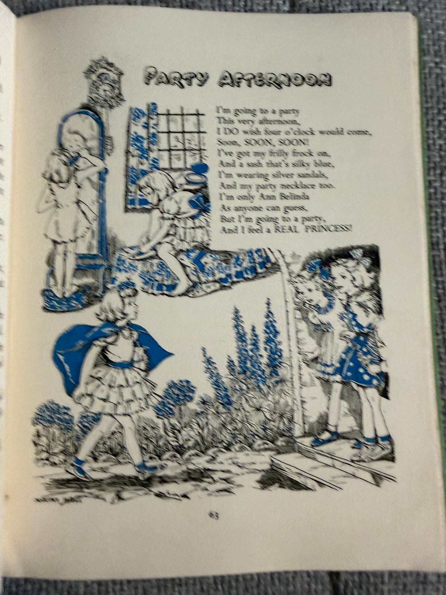1952 Foyle’s Flower Story Books: Snowdrop Story Book - Enid Blyton (Hilda Boswell illust) John Gifford Ltd