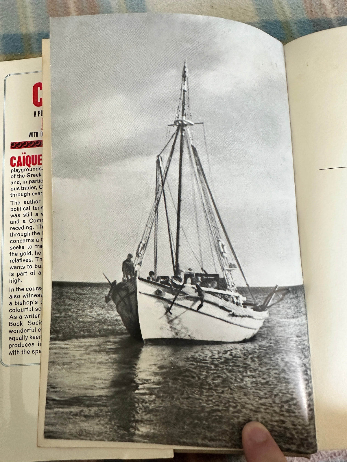1965*1st* Caïque(A Portrait Of Greek Islanders) John Sykes(Hutchinson) - Honeyburn Books (UK)