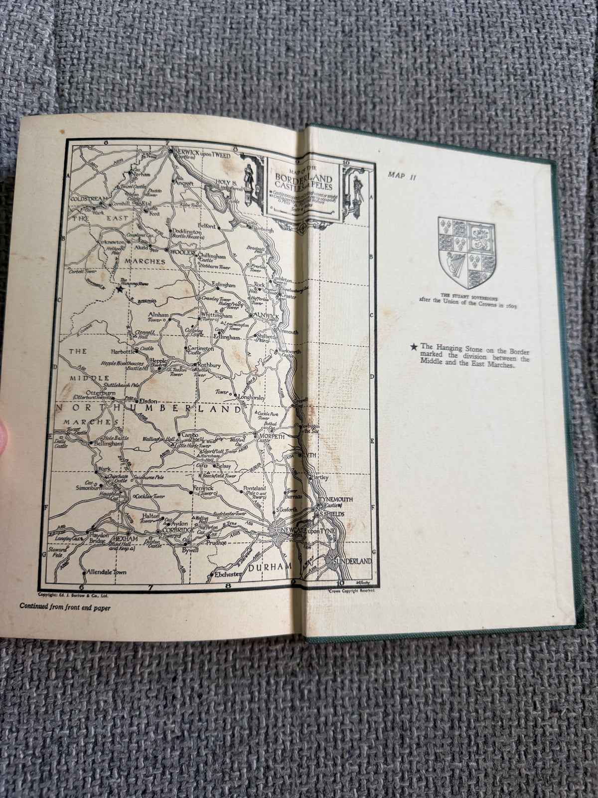 1939*1st* Borderland Castles & Peles - Robert Hugill (Ed J. Burrow & Co. Ltd)