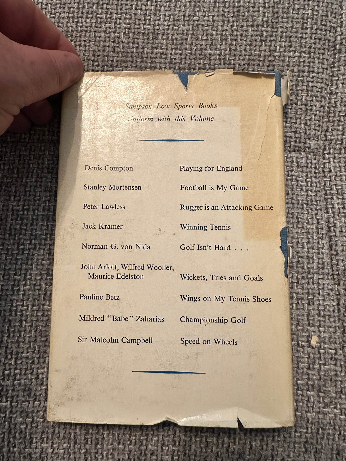 1949*1st* Golf Isn’t Hard - Norman G. Von Nida(Sampson Low Marston & Co. Ltd.) - Honeyburn Books (UK)