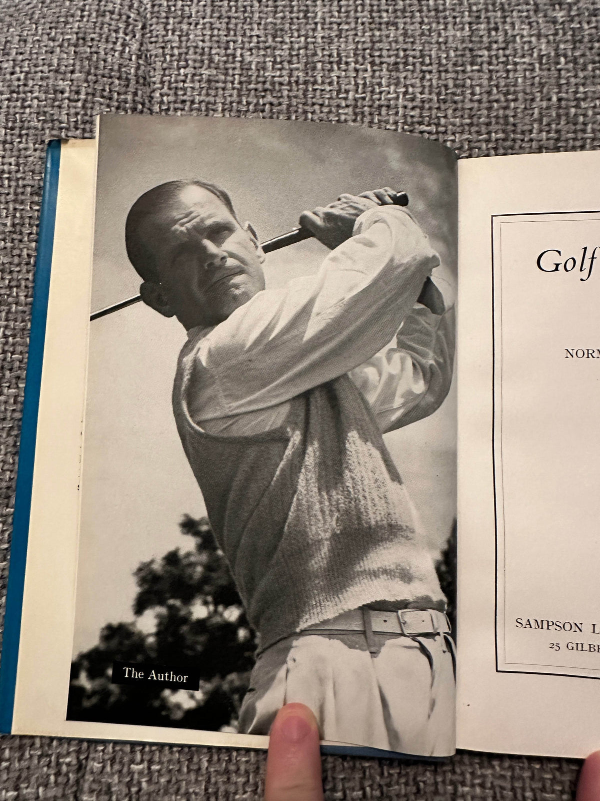 1949*1st* Golf Isn’t Hard - Norman G. Von Nida(Sampson Low Marston & Co. Ltd.) - Honeyburn Books (UK)