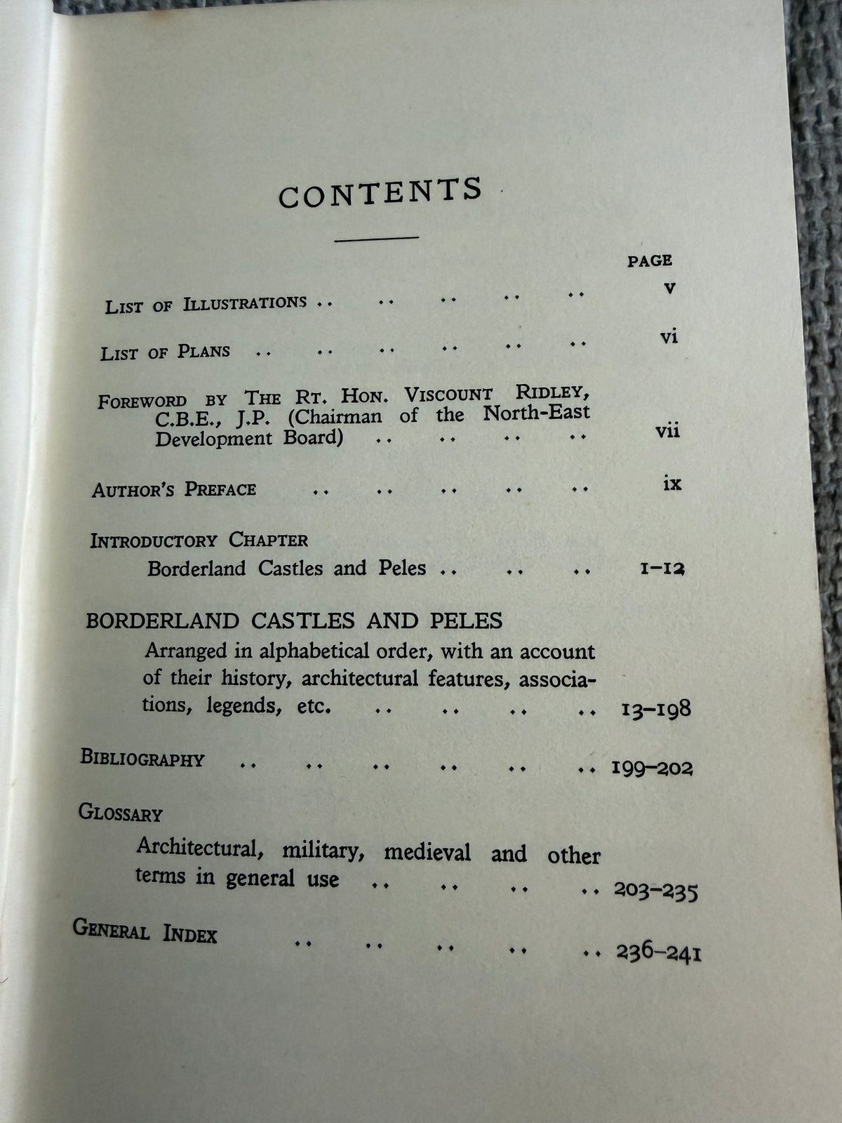 1939*1st* Borderland Castles & Peles - Robert Hugill (Ed J. Burrow & Co. Ltd)