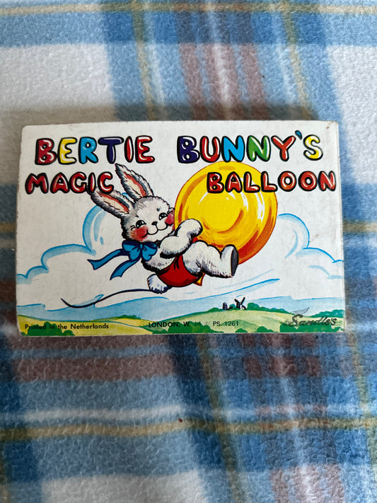 1950’s Bertie Bunny’s Magic Balloon - Mabette Jardine(Sandle Brothers) - Honeyburn Books (UK)