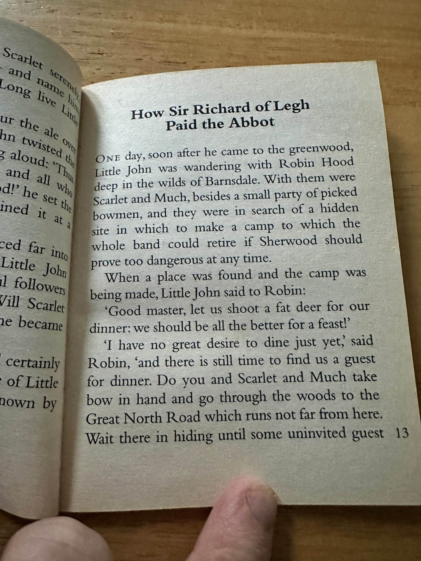 1996 Robin Hood & His Merry Men - Roger Lancelyn Green(Penguin Children’s 60’s) - Honeyburn Books (UK)