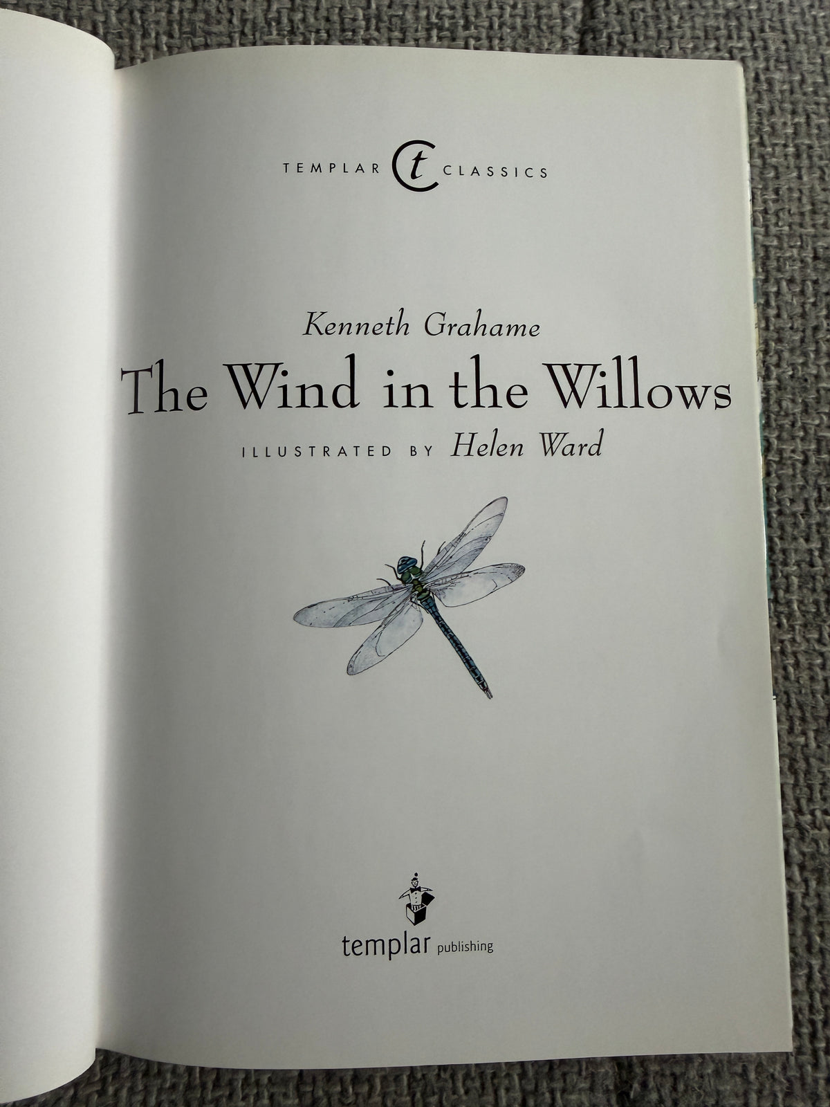 2000 The Wind In The Willows - Kenneth Grahame (Helen Ward Illustrated) Templar Classics