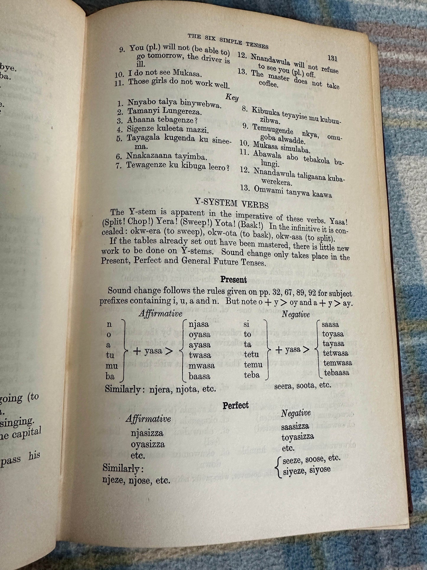 1954*1st* A Luganda Grammar - E. O. Ashton, E. M. K. Mulira, E. G. M. Ndawula, A. N. Tucker(Longmans, Green & Co Publishing) - Honeyburn Books (UK)