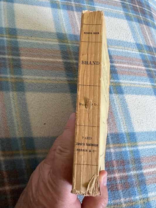 1926 Brand - Henrik Ibsen(Perrin & Co) - Honeyburn Books (UK)