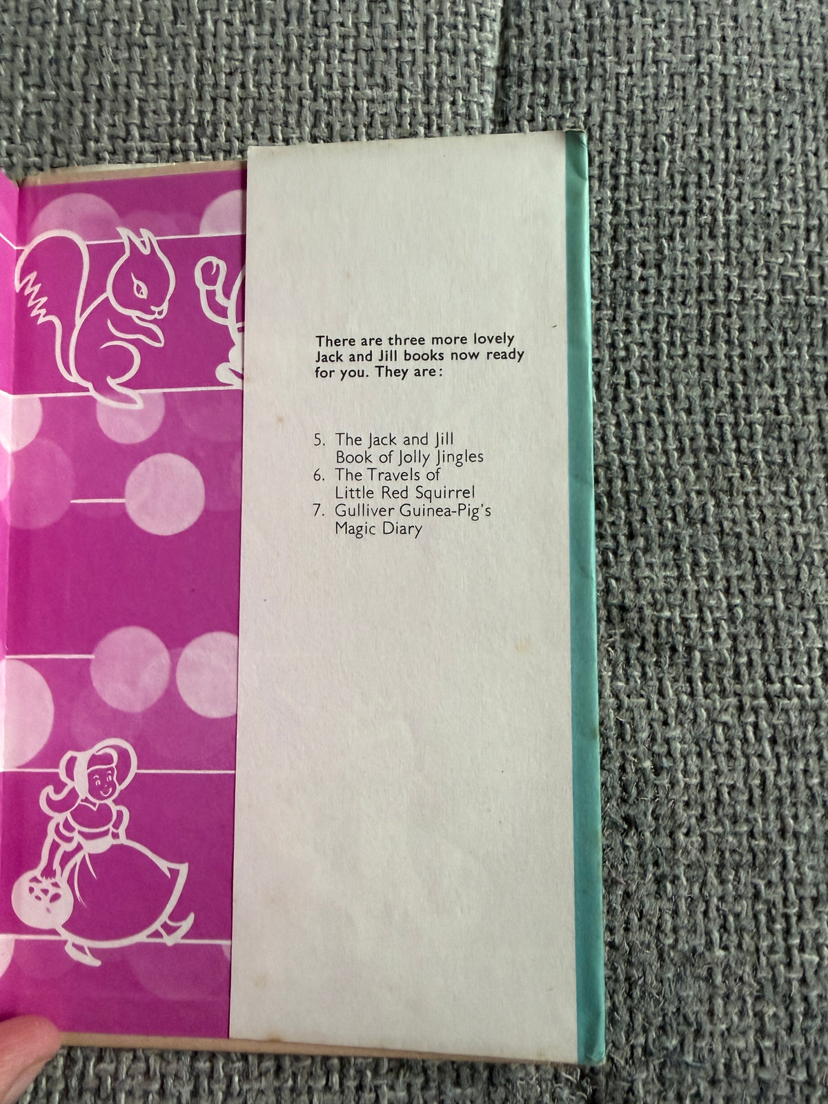 1962 Jack & Jill & The Old Castle(Book 8) Fleetway Publication