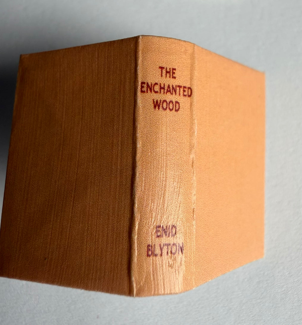 The Enchanted Wood 1:12 scale 2x3 detachable dust jacket opening book text and images not the full book for collectors