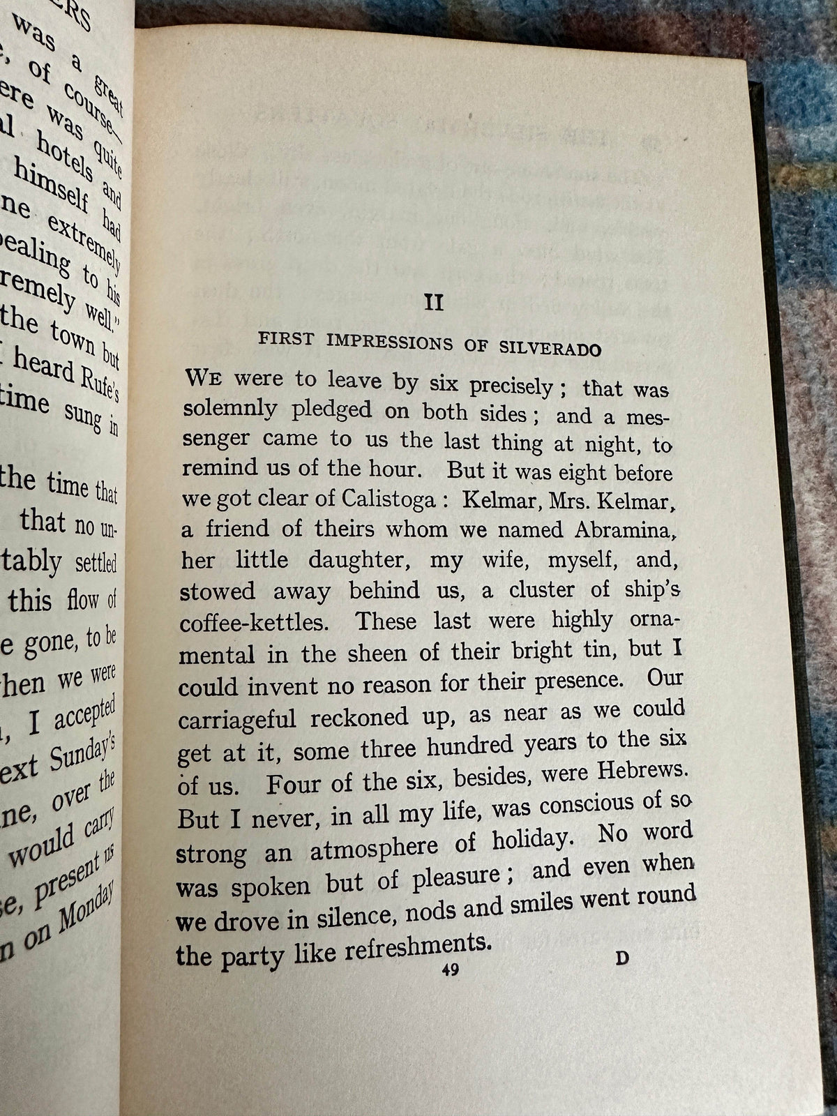 1917 The Silverado Squatters - Robert Louis Stevenson(Chatto & Windus) - Honeyburn Books (UK)