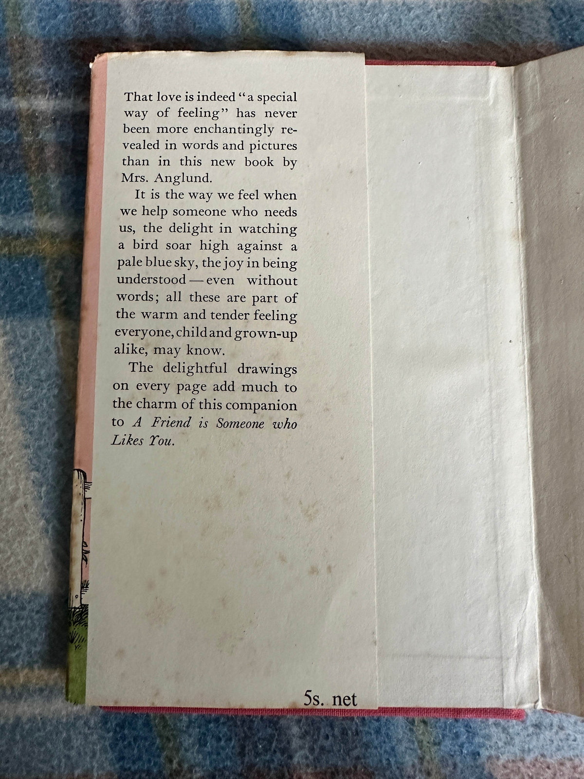1960 Love Is A Special Way Of Feeling - Joan Walsh Anglund(Collins) - Honeyburn Books (UK)
