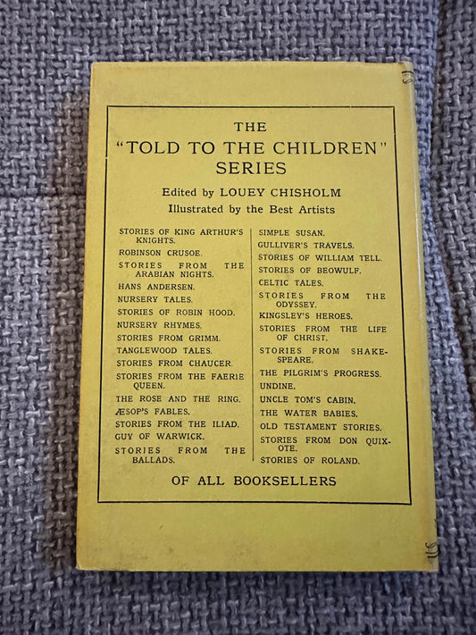 1950’s Stories Of Robin Hood(Told To The Children) - H. E. Marshall(A. S. Forrest Illust)Thomas Nelson & Sons Ltd - Honeyburn Books (UK)
