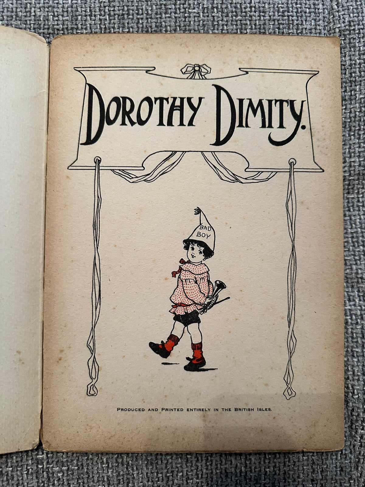 1923 Dorothy Dimity (Printed in The British Isles - Honeyburn Books (UK)
