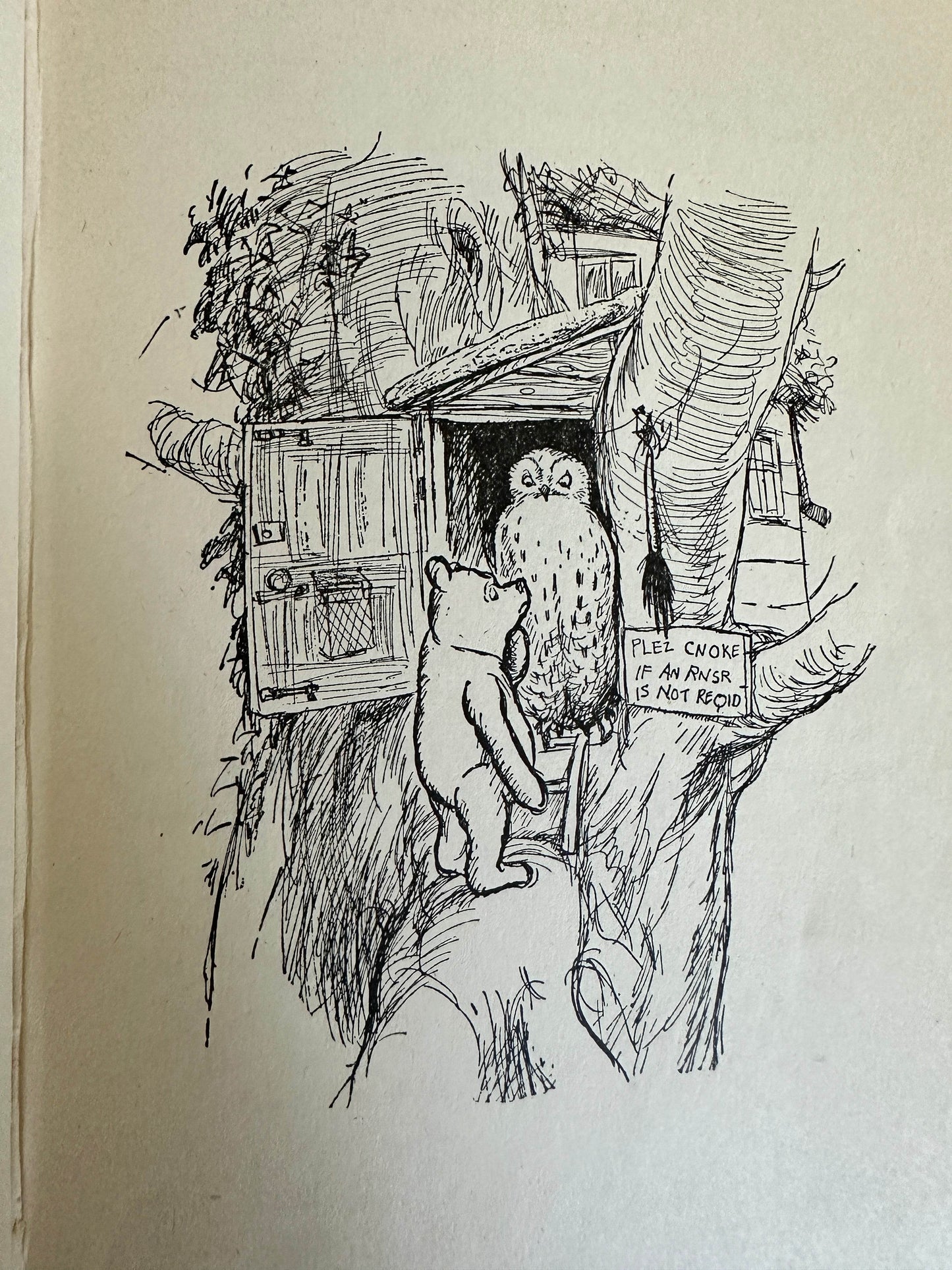 1952 Winnie-The-Pooh - A. A. Milne(Ernest Shepard illustration) Methuen - Honeyburn Books (UK)