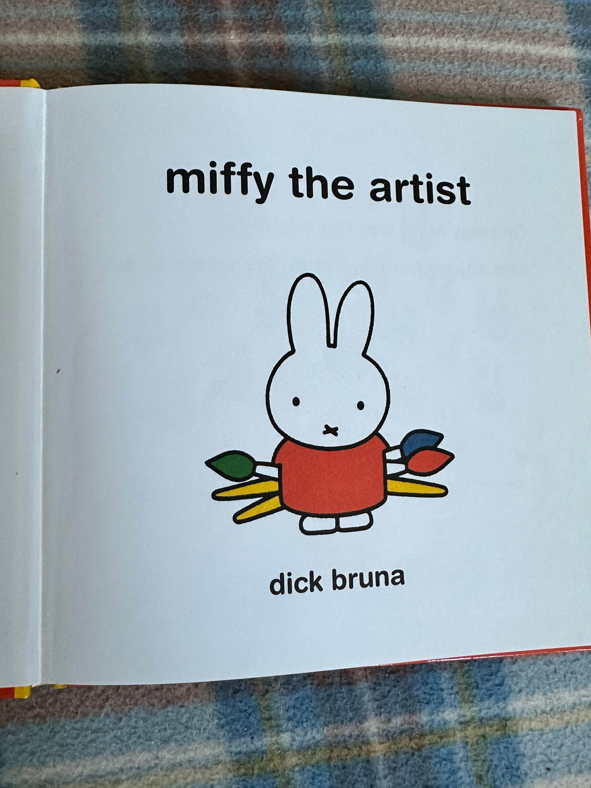 2009 Miffy The Artist - Dick Bruna(Tate Published) - Honeyburn Books (UK)