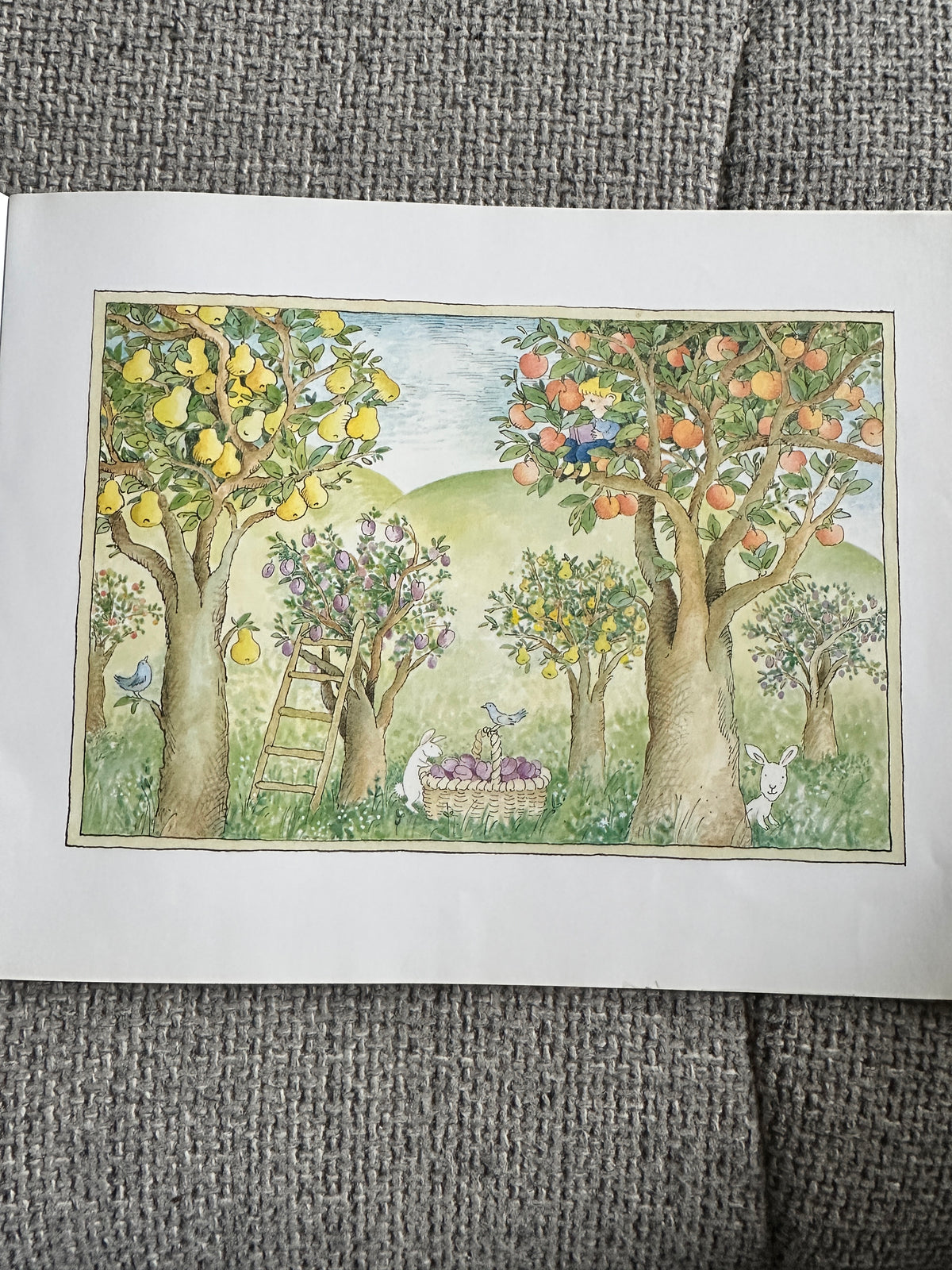 1989 Each Peach Pear Plum - Janet & Allan Ahlberg (Puffin) - Honeyburn Books (UK)