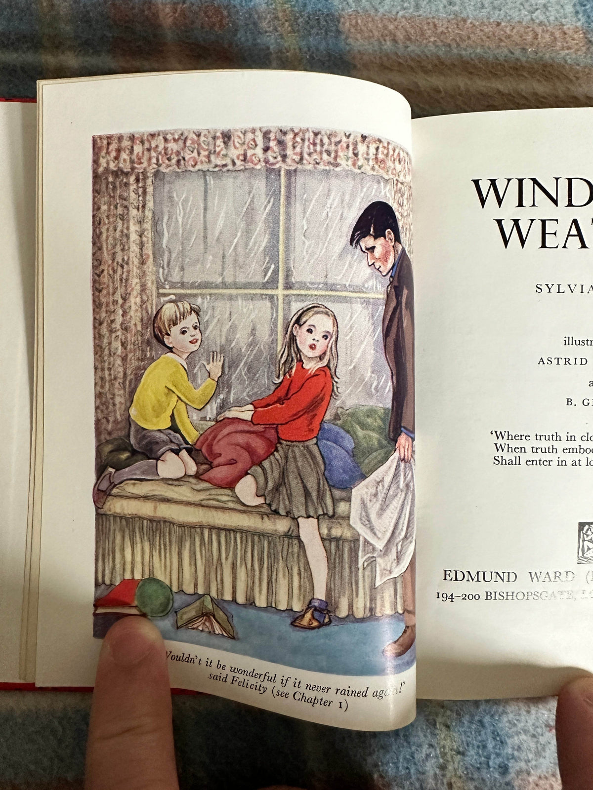 1958*1st* Wind & Weather(Truth In A Tale Series)Sylvia Little(Astrid Walford & B. Gerry Illust) Edmund Ward (Publishers) Ltd - Honeyburn Books (UK)